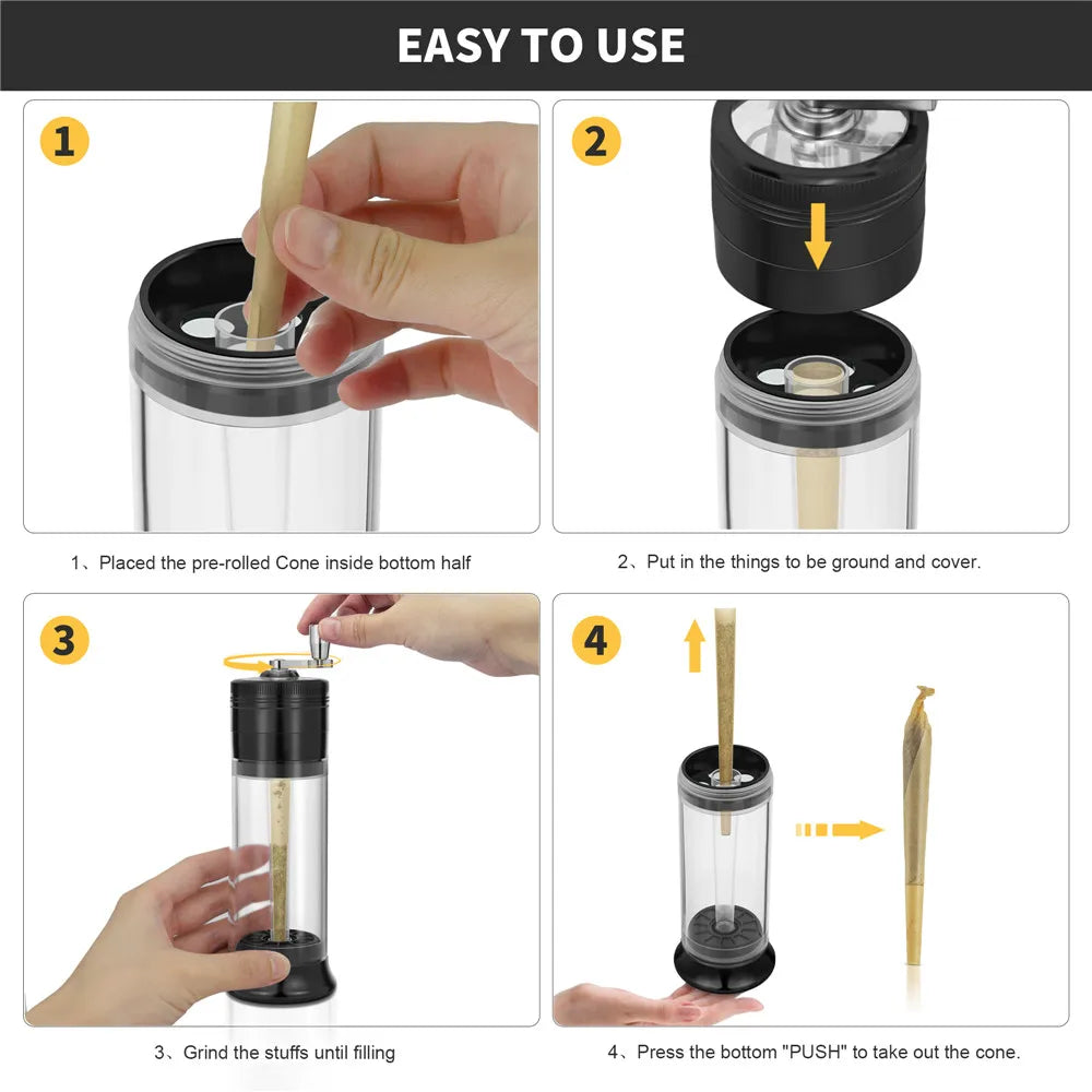 2 in 1 Grinder x Pape-filler