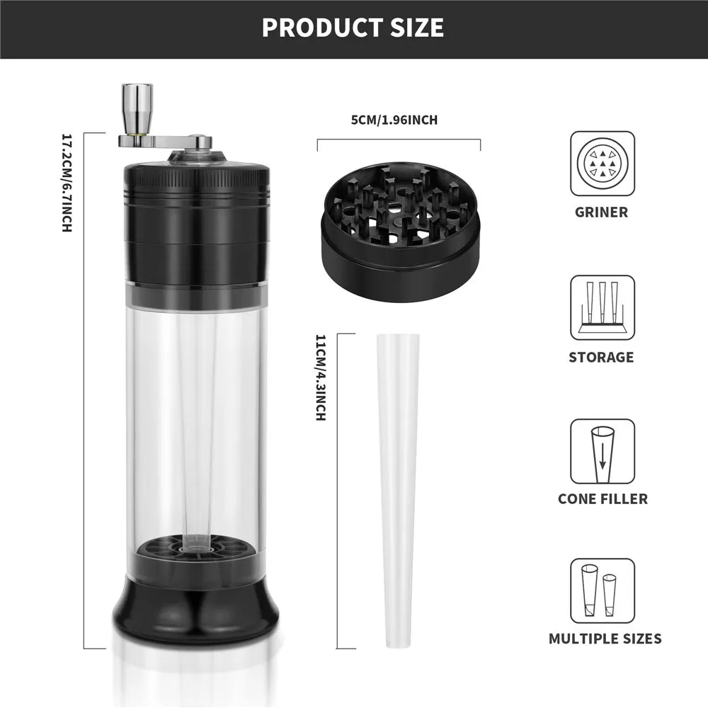 2 in 1 Grinder x Pape-filler