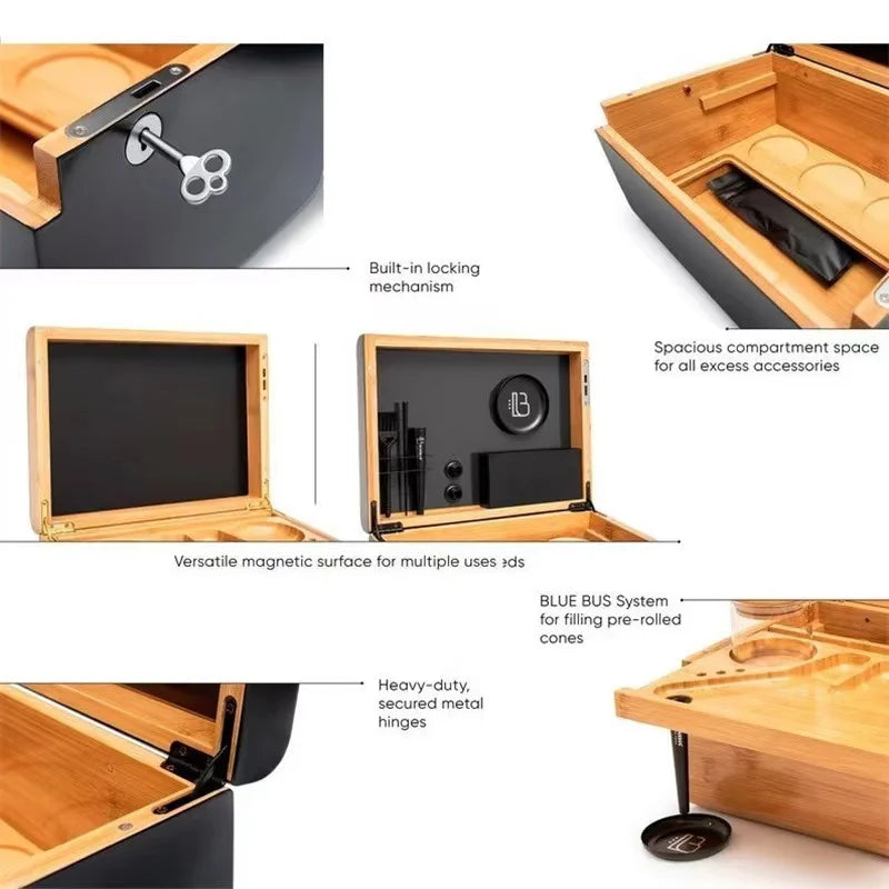 Bamboo Stash Box